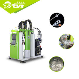 Three Way Catheter Manufacturing Equipment With Lsr Injection Mold Green Color